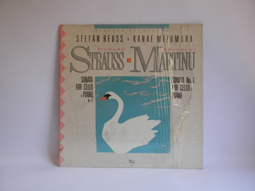 Strauss Martinu Sonata For Cello Lp Vinilo