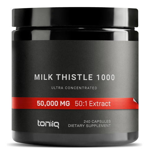 Cardo Mariano Milk Thistle 50000mg Silimarina Mas Potente!!