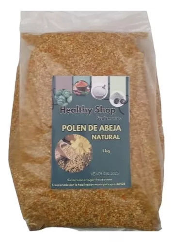 Polen de abeja (500g), natural, seco y sin aditivos 