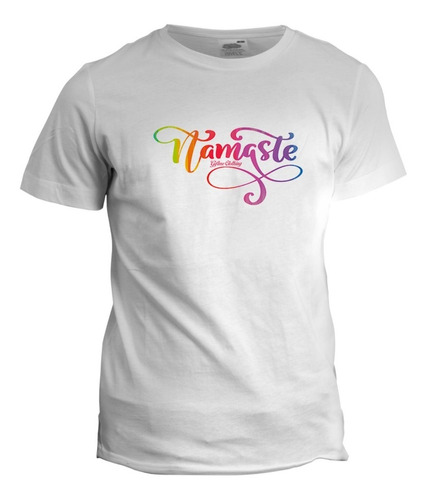 Camiseta Personalizada Namaste - Giftme - Yoga - Meditação