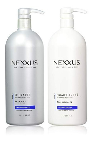 Kit Shampoo Y Acondicionador Nexxus Therappe Y Humectress 2l