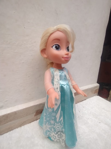 Muñeca Elsa De Frozen Disney Toddler Doll 30 Cm (Usado)