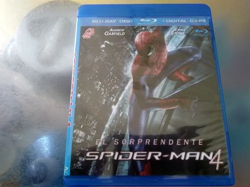Película De Bluray Genérica,el Sorprendente Spiderman 4. (Usado)