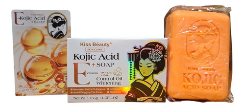 Jabón Facial Ácido Kojico Vitamina E Control Oil