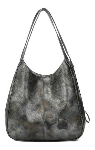 Bolso Cuero Suave Para Mujeres Con Múltiples Compartimentos