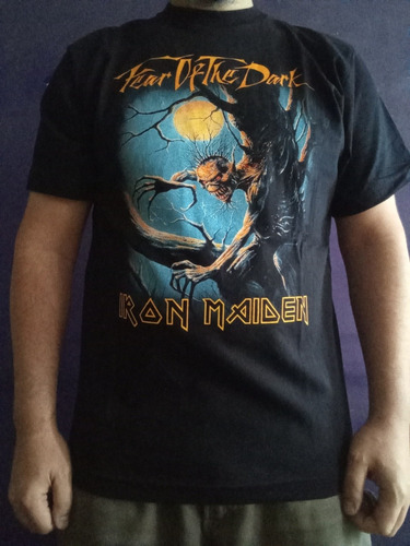Imagen 2 de 3 de Iron Maiden - Fear Of The Dark - Remera Algodon