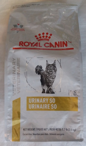 Imagen 1 de 3 de Urinary S O Feline Royal Canin 3.5kg
