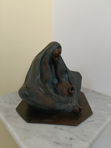Victor Hugo Castañeda Escultura Bronce (Usado)