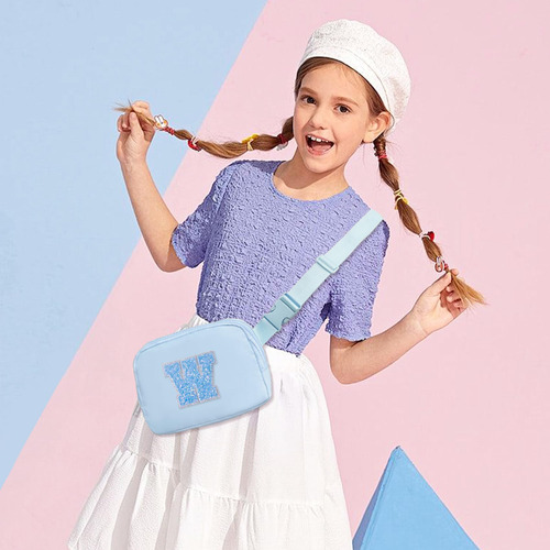 Coshaysoo Bag Inicial Bolsa De Cintura Pequeña Pack Purse Un