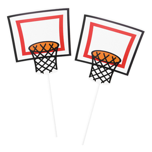 Juego De 5 Unidades Para Decoración De Fiestas De Baloncesto