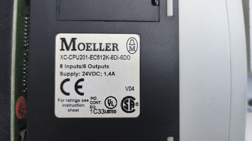Plc Moeller Xc-cpu201 (Usado)