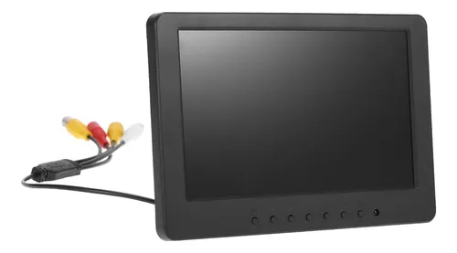 Monitor Dvd Plug Eu Vcd Pulgadas. Tft S701 Audio Pc Security