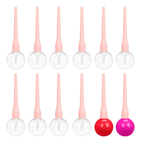 Ronrons - 12 Tubos De Brillo De Labios Vacios De 0.4 fl Oz D