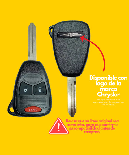 Carcasa Llave Jeep Liberty Patriot Compass Wrangler