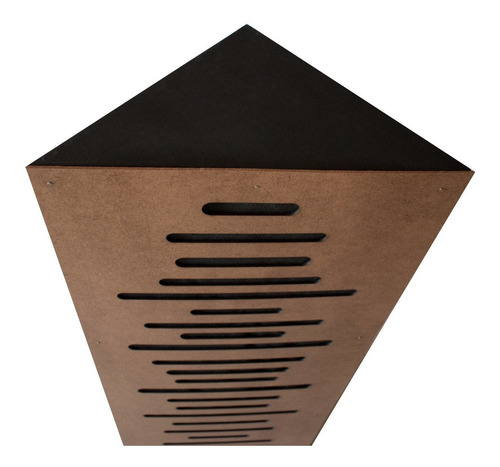Imagen 5 de 6 de Trampa De Bajo Difusor Acústico 4 Unids 1metro X 37cm Madera