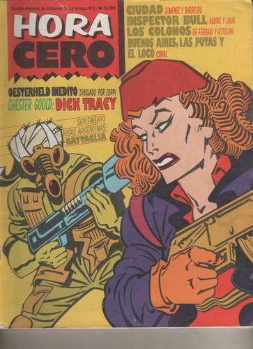 Antigua Revista ** Hora Cero ** N° 2  - Año 1990