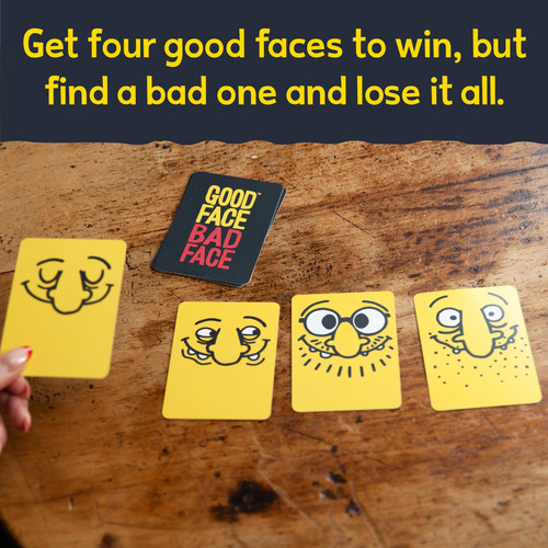 Juego De Viaje Good Face Bad Face Para Fiesta En Familia