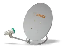 Comprar Antena Satelital Banda Ku Sonnica 50x45cm- Tvirtual