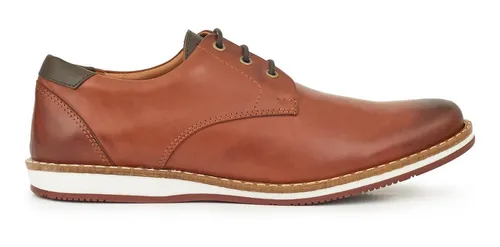 Zapato Cuero Hombre Briganti Moda Goma Sport Hcac00752 Env o