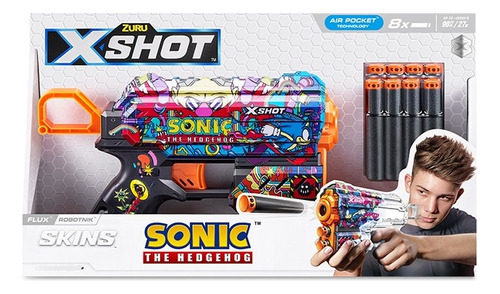 X Shot Skins Flux Sonic C/ 8 Dardos