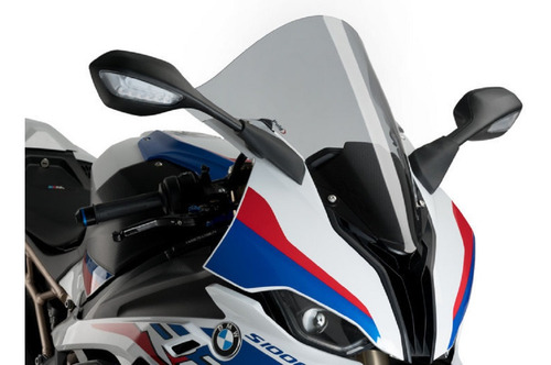 Imagem 1 de 2 de Bolha Puig Bmw S1000rr 2020/2021 R-racer Fume Claro 3641h