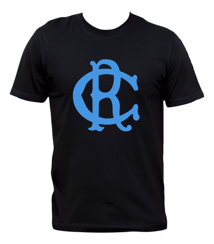 Remera Racing Club Escudo Antiguo Fútbol Argentino