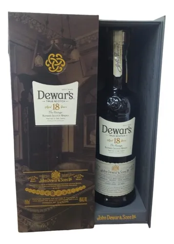 Whisky Original Dewars 18 Anos 750 Ml/ Unidade