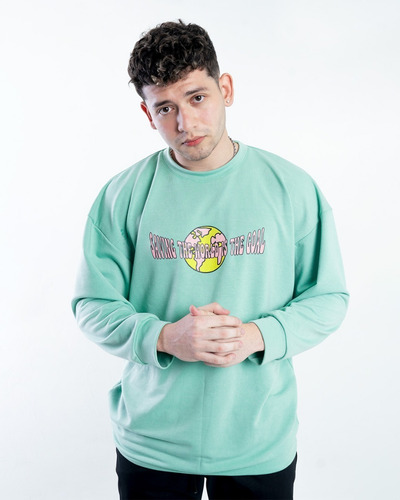 Imagen 2 de 4 de Sweatshirt Sudadera Basico Clothes / Ready To Evolve