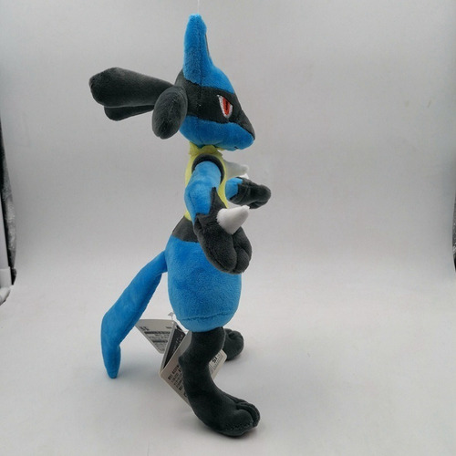 Azul Lucario Muñeco Peluche Juguete Cumpleaños Regalo 30cm