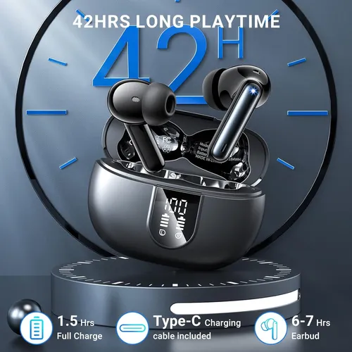 Auriculares Inalámbricos Bluetooth Ipx6 Cancelación De Ruido