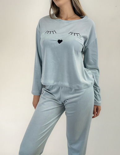 Pijama Invierno Mujer Oso Plush