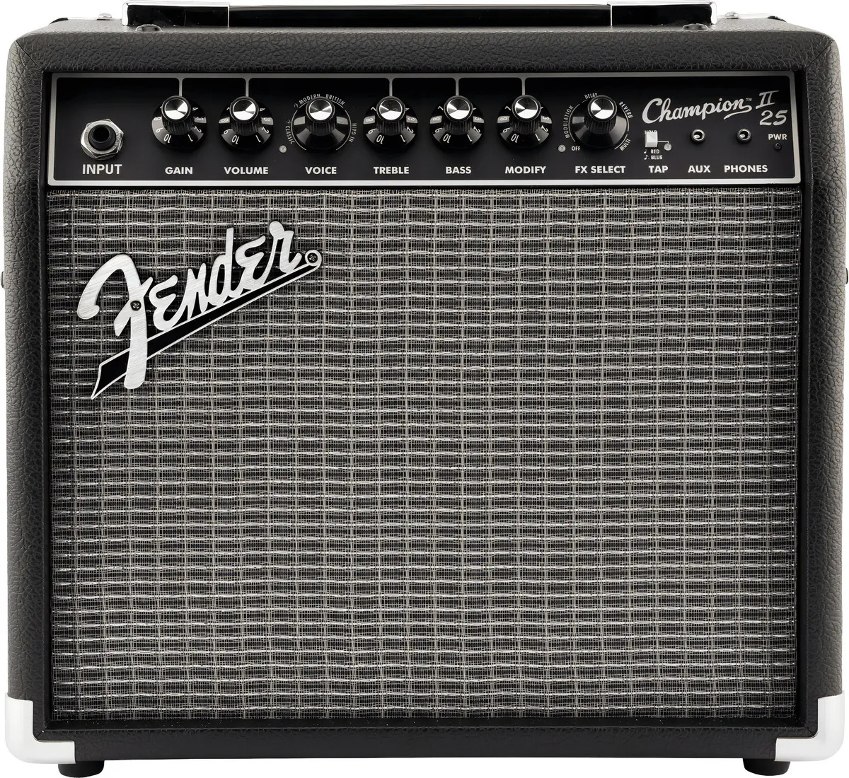 Amplificador Fender Champion Ii 25 Para Guitarra Eléctrica Color Negro