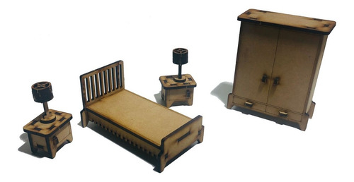 Imagen 2 de 6 de Set De Muebles Para Muñecas - 29 Piezas Ideal Mansion