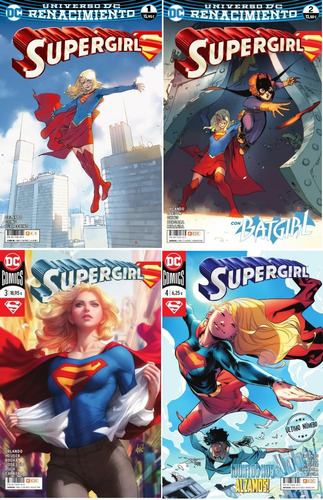 Ecc España Supergirl #1 Al #4 Dc Renacimiento Serie Completa