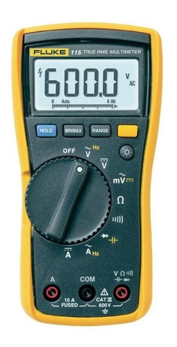 Multímetro Digital Categoria Iii 600v Fluke 115 Fluke