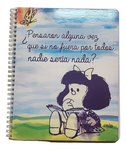 Cuaderno Universitario Mafalda Pensativa Proarte