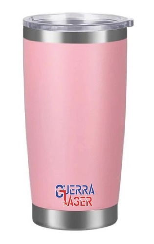 Termo Acero Inoxidable 20oz Personalizado Con Nombre Guerra