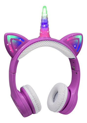 Yusonic Unicornio Auriculares Para Niños, Unicornio Auricula