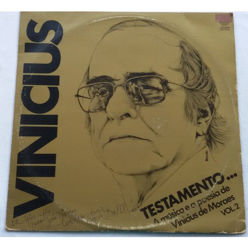 Lp Vinil Vinicius - Testamento - 1981 - A76