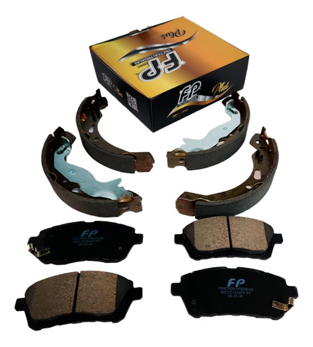 Kit Balatas Delanteras Y Traseras Figo 16 - 20 Fiesta 11 -19