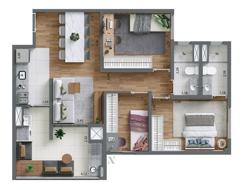 Imagem 16 de 17 de Apartamento Residencial Para Venda, Brás, São Paulo - Ap6904. - Ap6904-inc