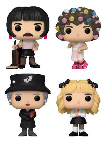 Funko Pop! Rocks Queen Mercury Brian Deacon Roger 4 Pack