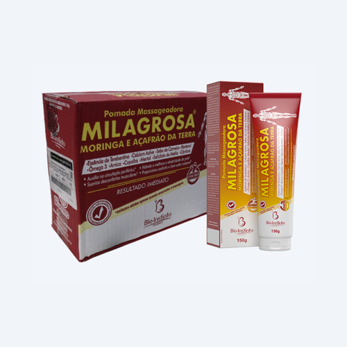  Pomada Massageadora Milagrosa 150g Bio Instinto Atacado 12un