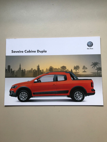 Catálogo Fôlder Volkswagen Saveiro Cabine Dupla 2015 P330