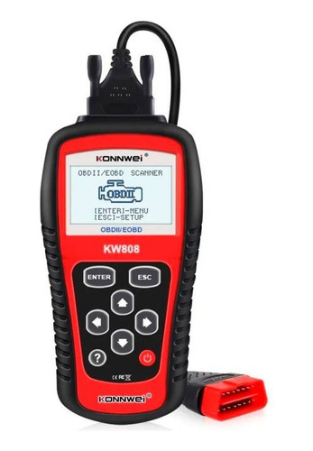 Escaner Scanner Auto Automotriz Obd2 Obdii Konnwei Kw808