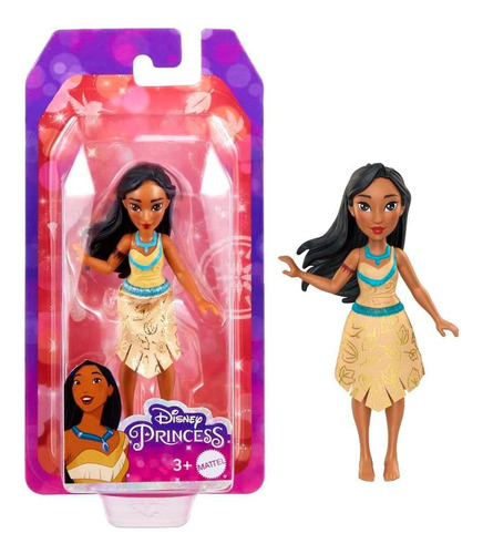 Muñeca Disney Princess Mini Pocahontas De 9 Cm