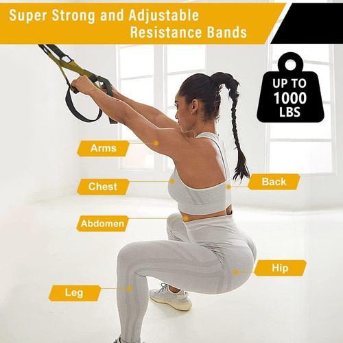 .suspensión Entrenamiento Bandas De Ejercicio De Tipos Trx..