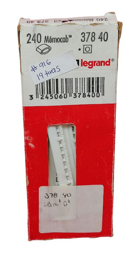 Marcador Para Cable Letra  O  456 Piezas Legrand