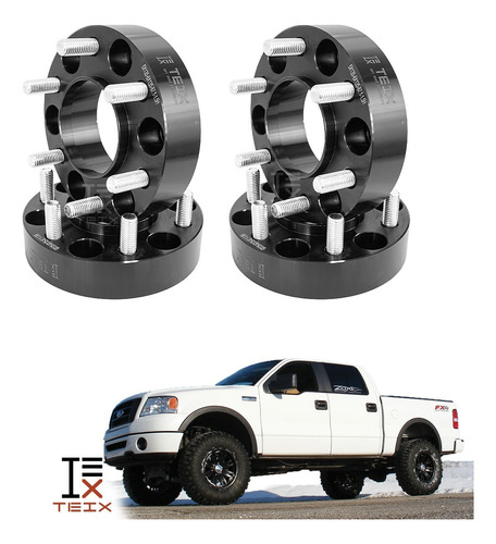 Kit Espaciadores Ford F150 Lobo 04/2014 1.5 Pulgadas 6/135