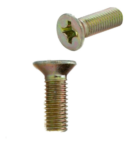 Parafuso Cabeça Chata M2 X 12 - Phillips - 100 Peças